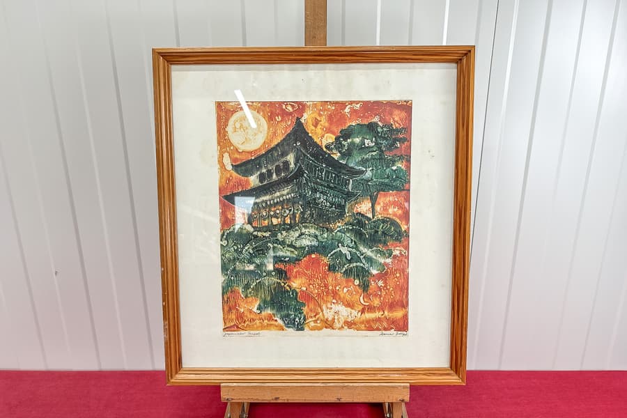 Dekobild \Japanischer Tempel\